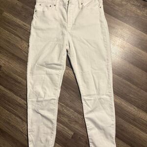 Jcrew Men's White Jeans